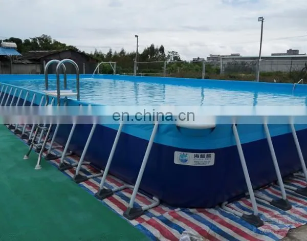 Happy Island China Maded Metal Frame Swimming Pool photo-2
