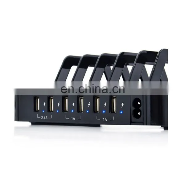 New Products Multi Functional 6 Ports Usb Charging Station With Watch Charging for Apple Stand photo-5