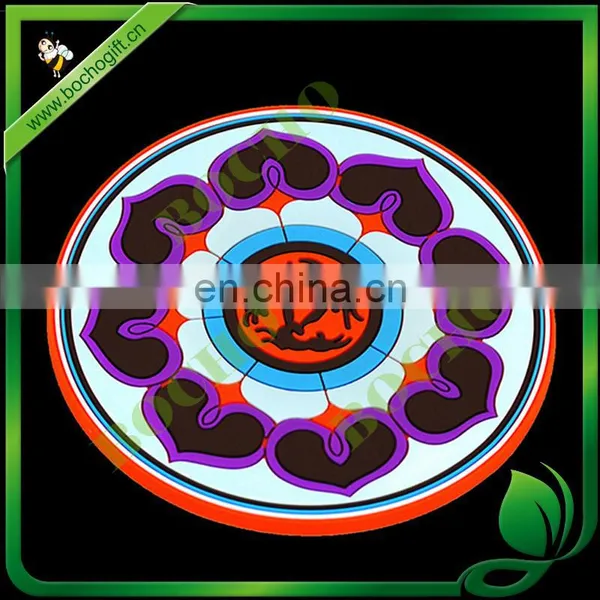 Customized Rubber Cup Pad, Soft PVC Cup Coaster, Moulded PVC Cup Mat photo-4