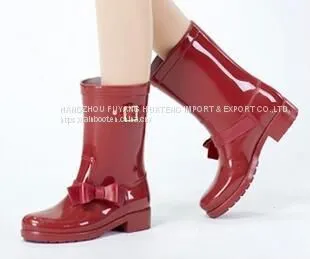 Vogue Women PVC Rain Boot, Ladies's Rain Boots, Popular Style Boot, New Fashion Women Rain Boot photo-4