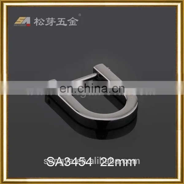 China Manufacturer Exported Zinc Alloy Metal D Shaped Flat Split Ring For Keyring photo-3