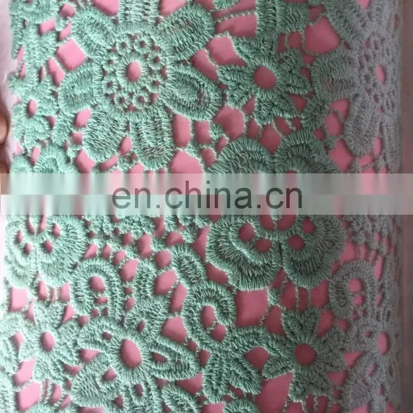 White Lace French Lace Materials India African Guipure Cotton Embroidery Lace for Wedding Dress photo-4