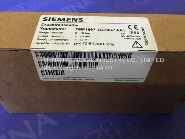 The Substitute to Siemens Pressure Transmitter 7MF4033 Pressure Transmitter Made in China photo-4