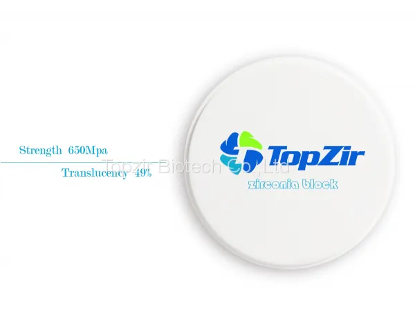 Ultra Translucency Dental Zirconia Block