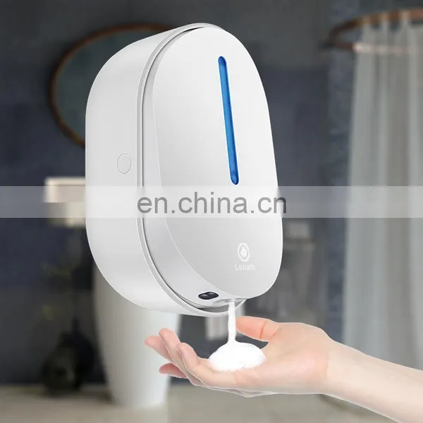 Childproof Plastic Cartridge Bottle Sensor Auto Foam Pump Bath Soap Dispenser