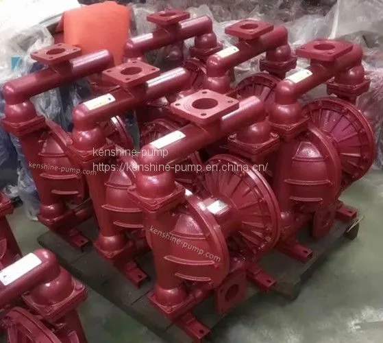 QBK Cast Iron Lined With Fluoroplastic Pneumatic Diaphragm Pump photo-5