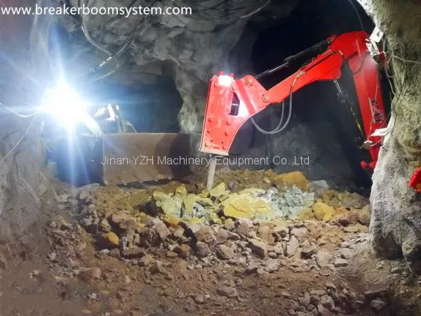 Hydraulic Rockbreaker Booms Systems photo-3