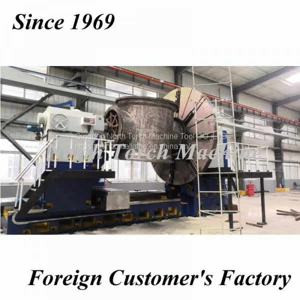 Professional Horizontal Lathe Machine for Turning 14 Meters Welding Pipe photo-4