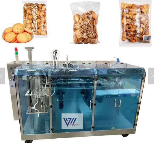 Biscuit bag 5 station premade bag packing machine