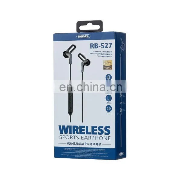 Remax 2020 Latest Wireless Sports Earphone Bluetooth V5.0 Technology Earbuds Bluetooth photo-3