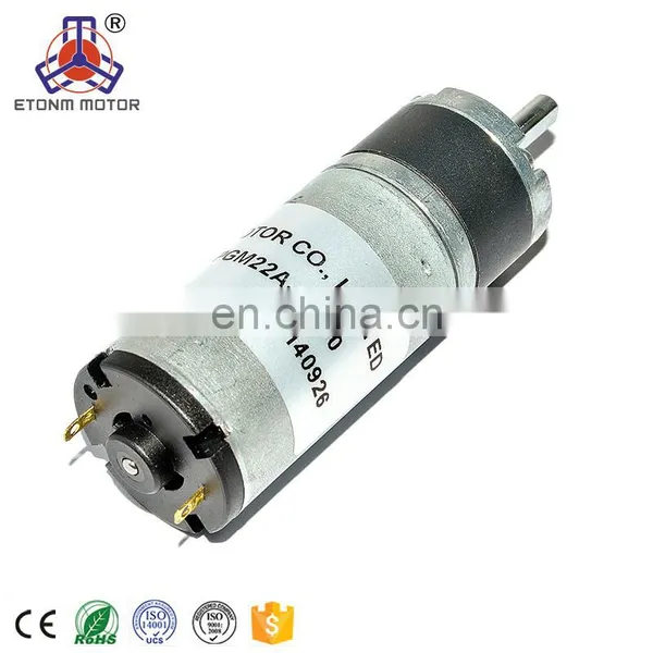 6v Low Noise Small Electric Monitor Motor 100rpm photo-3