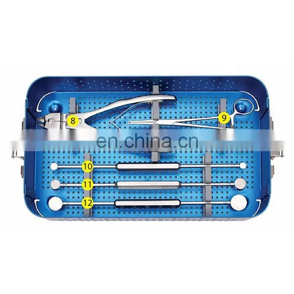 High Quality Orthopedic Titanium Mesh Cage Surgical Instruments Set for Fixation Instrument photo-5