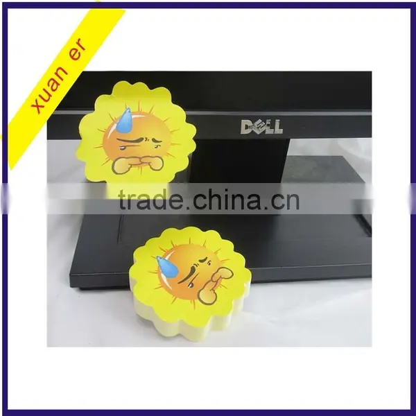 China Wholesale Unique Custom Shaped Full Printing Memo Pad Sticky Note
