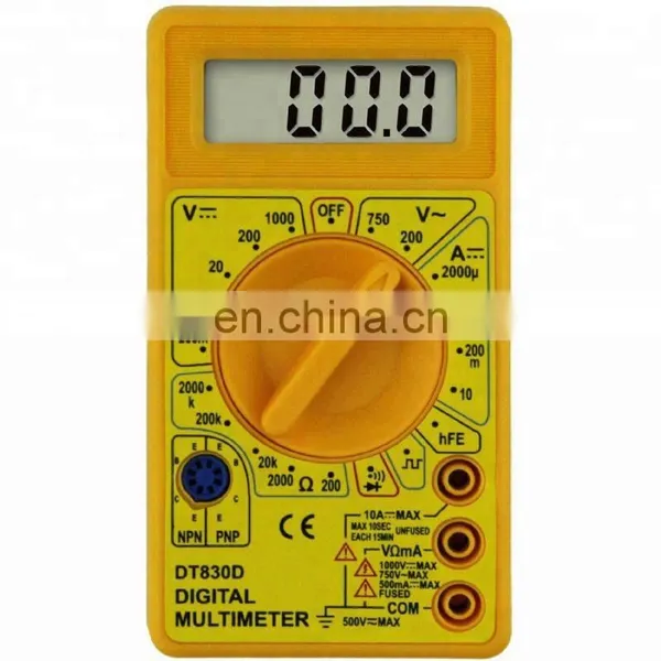 Frankever DT830D Mini Digital Multimeter DC/AC Voltage Current Resistance Tester photo-2