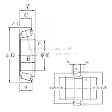 KOYO HI-CAP TR100802A Tapered Roller Bearings photo-2