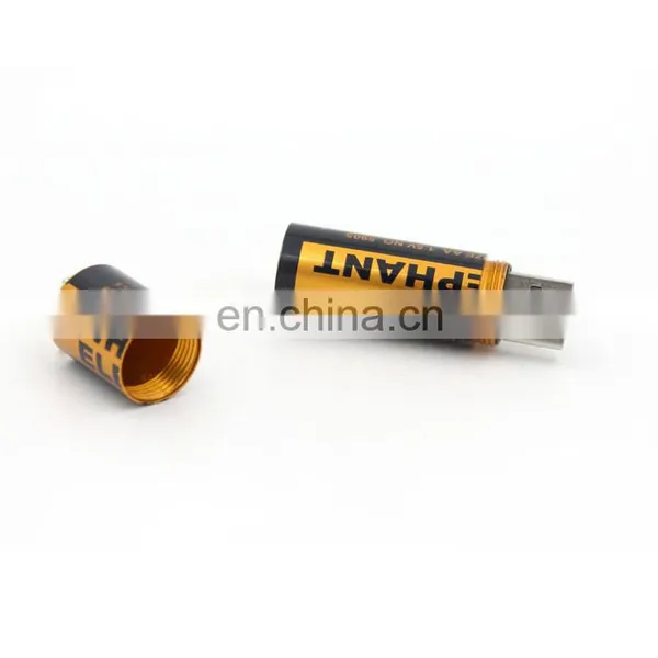 Promotional 1gb 2gb 4gb USB Pendrive, Battery Shape Metal Usb Stick photo-2