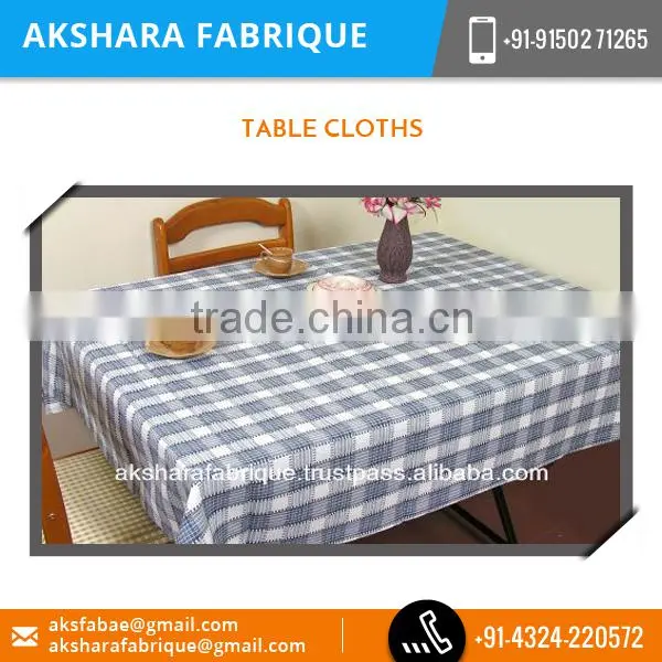 Soft and Skin-Friendly Nature 100% Cotton Table Cloth Price photo-4