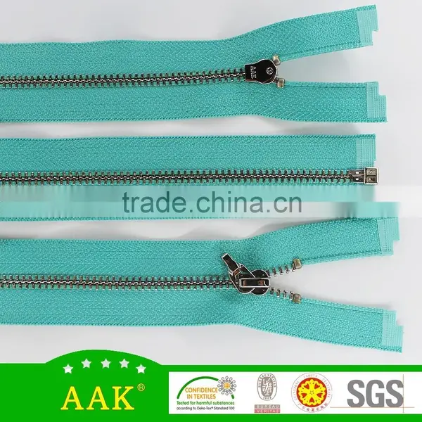 #3 White Gold Free Sample Metal Zipper photo-2