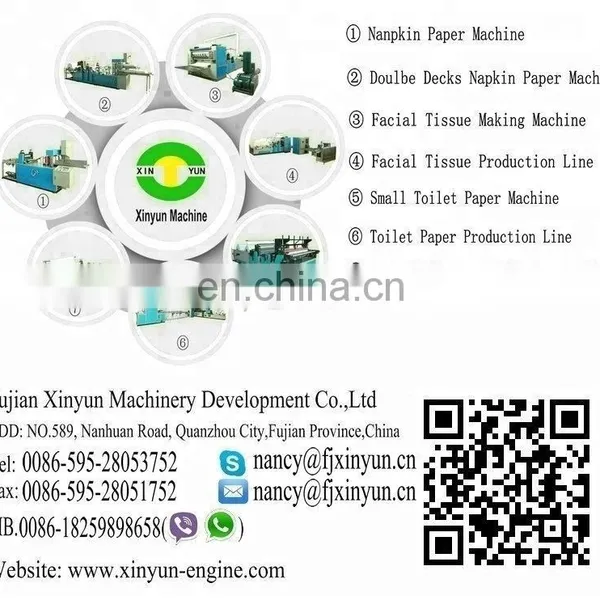 Pocket Facial Tissue Paper Machine High Speed Handkerchief Tissue Paper Production Line photo-5