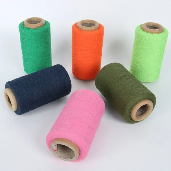 Ne20s Carded Open End Spinning Yarn Factory Wholesale Colored Yarn for Socks