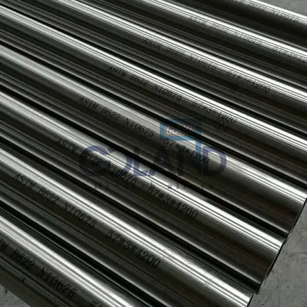ASME SB-622 UNS N10675(HASTELLOY B-3) Seamless Nickel Alloy Pipe and Tube photo-2