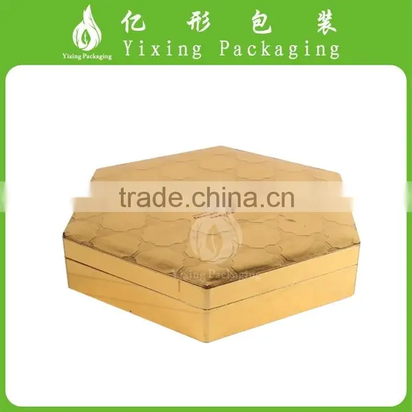 High Evaluation Offset Hexagon PU Leather Box for Perfume photo-2