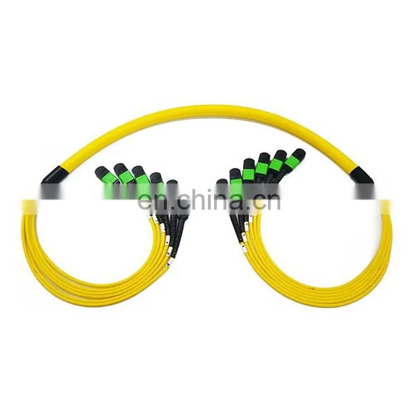High Density Fiber Optic OM3 12 Core MPO Patch Cord 24 Core MPO Cable photo-5