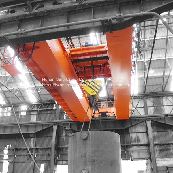 European Style 10 Ton Double Girder Overhead Crane Traveling Hoist Trolley Crane photo-2