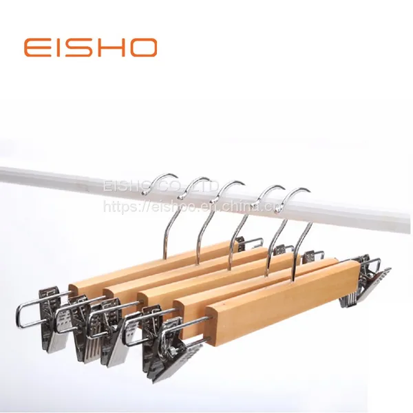 1.wooden Pants Hangers