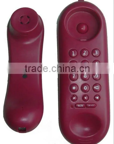 Slim Telephone Wall Mounted Phone Hotel Handset Telephone photo-6