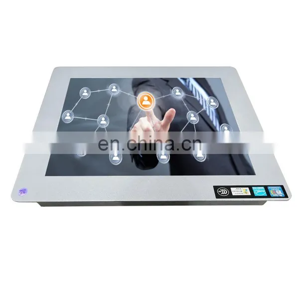 Oscan Industrial Metal Case 12 Inch Embedded Open Frame Touch Screen Monitor VGA DVI photo-2
