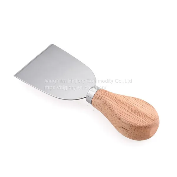 4 Piece Cheese Knife Set With Wooden Handle Kitchen Cheese Tools Dessert Pizza Slicer Cheese Cutter photo-3