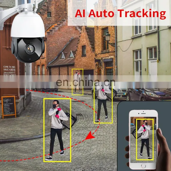 4K4GSIM CARD 8MP Wireless Security IP Network Camera 5X Zoom HD PTZ Outdoor Home Surveillance Dome Cam CCTV 50M IR Night Vision photo-4