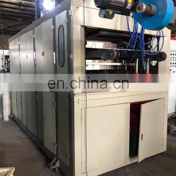 UD750B CE CSA Certificate Approval Automatic PP PET PS Plastic Dish Plate Tray Thermoforming Making Machine photo-2