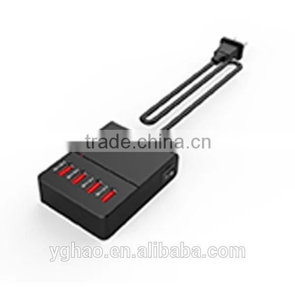 Super Fast Smart 4 Port Usb Travel Charger for Iphone for Android Tablet for Smartphone photo-3
