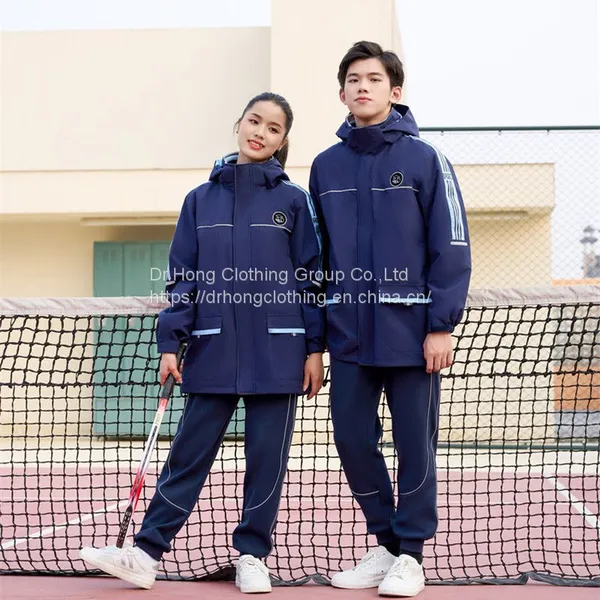 2023 New School Uniforms Children Winter Jacket