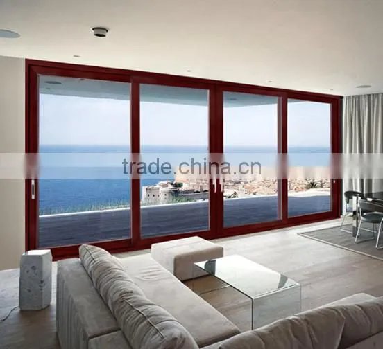 Good Looking Grill Design Aluminum Frame Glass Sliding Window Comply to AS2047 photo-2