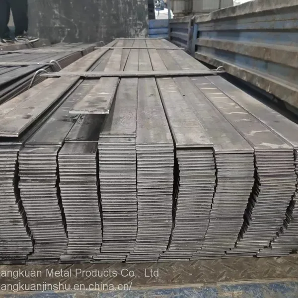 Hot dip galvanized power engineering Q235 flat iron customized lightning rod tower galvanized flat steel 60 * 6 pre embedded flat steel