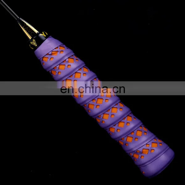 Wholesales Pu Resin Fishing Rod Tennis Anti-slip Racket Handle Tape Absorbent Badminton Racket Over Grip 0.7mm photo-3