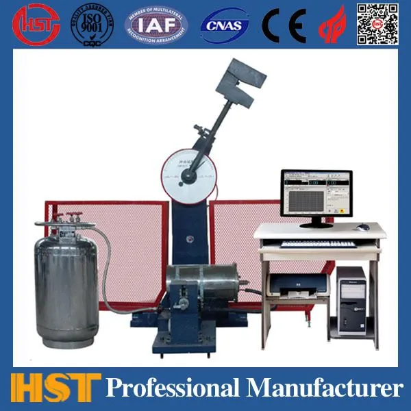 300j Computer Control Low Impact Testing Machine(-196℃) HST- JBDW-300D-196 Pendulum: 150J /300J RT To-190℃ photo-4