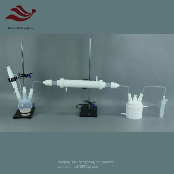 Pfa Distillation Unit, Anhydrous Hydrogen Fluoride Reaction Unit, Fluoride Rectifier, Compound Organic Synthesis System photo-3