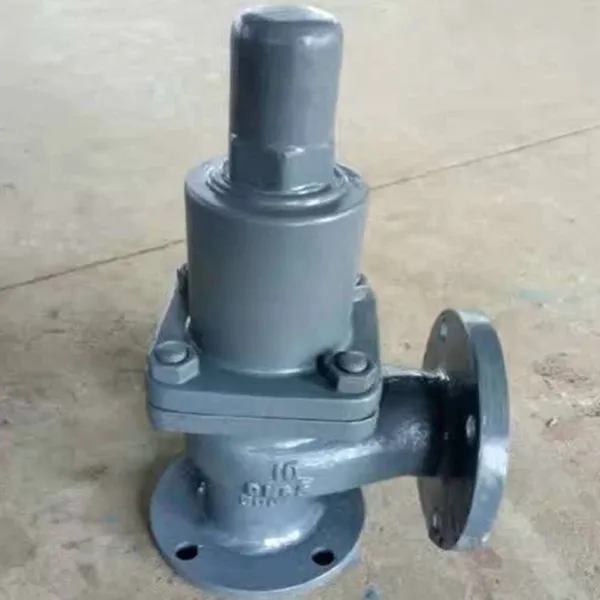Marine Flanged Cast Iron Right-angle Safety Valve Cb304-1992 With Class Society Certificates Such as Ccs photo-3