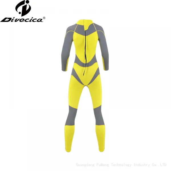 Free Diving Wear Reinforcement Knee Pad Soft Seams Surfingsuit SBR Neoprene Fullsuit photo-4