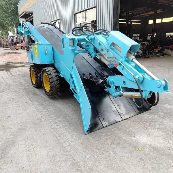 Shanlite Brand Mine Mucking Loader, the New Generation of Multi-functional Skid Mucking Loader Makes a Grand Debut photo-3