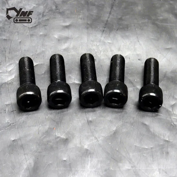 12mm Spline Socket Head Screw M12-46 | Hexagon Internal Drive Bolt for Excavator Replacement
