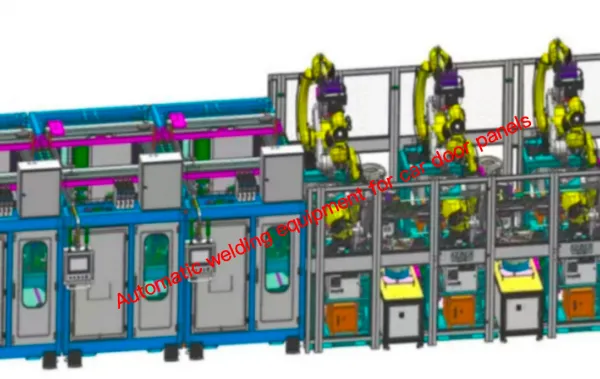Automotive Wheel Housing Robotic Ultrasonic Welding Machine photo-2