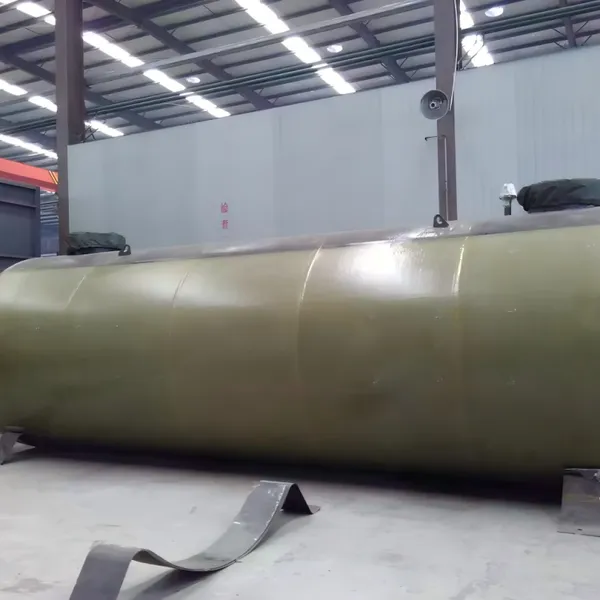 SF Double Wall Underground Fuel Storage Tank, FRP/Steel Composite Double Layer Tank for Gas Station, Anti-leakage, Corrosion Resistant photo-3