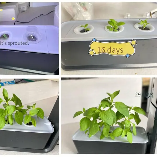 Indoor Soilless Cultivation Machine for Home Use, Full-spectrum Led Plant Growth Lights, Intelligent Hydroponic Planter and Vegetable Growing Machine photo-2