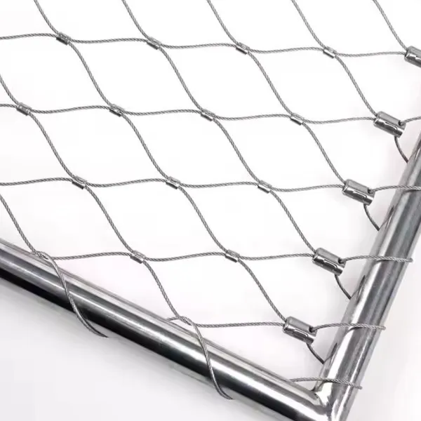 Stainless Steel Wire Rope Weave Decorative Mesh 7x7/7x19 Cable Protection Braided Products photo-4