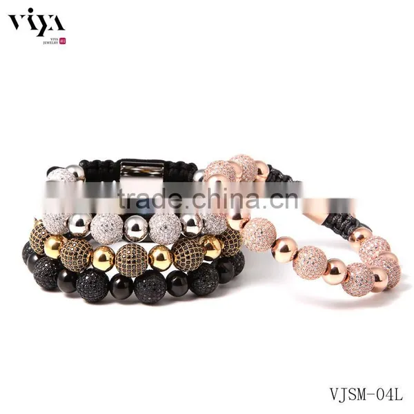 2016 The Best Selling Chinese Knot Beads Jewelry With 316L Stainless Steel Bracelet Jewelry Gift for Women Wholesales photo-4